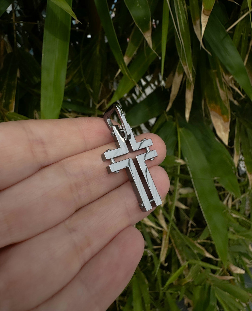 MINIMALIST Cross Gold Pendant