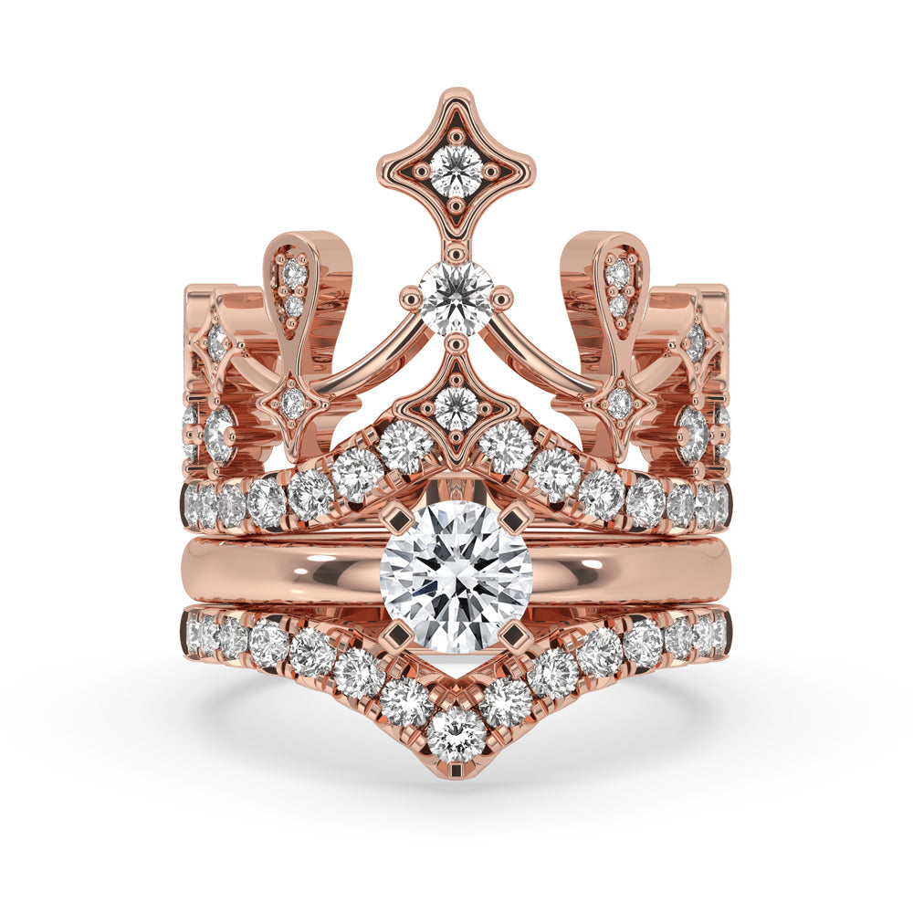 Round Diamond Engagement Ring - Classic Design Main image