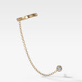 Ear Cuff Single with Diamond Chain