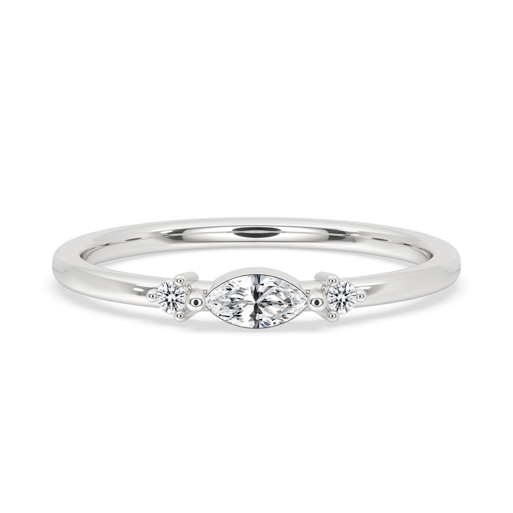 East West Marquise Ring