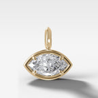 East West Club Attachable Pendant with 6.27ct Lab Grown Marquise Cut Diamond