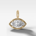 East West Club Marquise Attachable Diamond Pendant