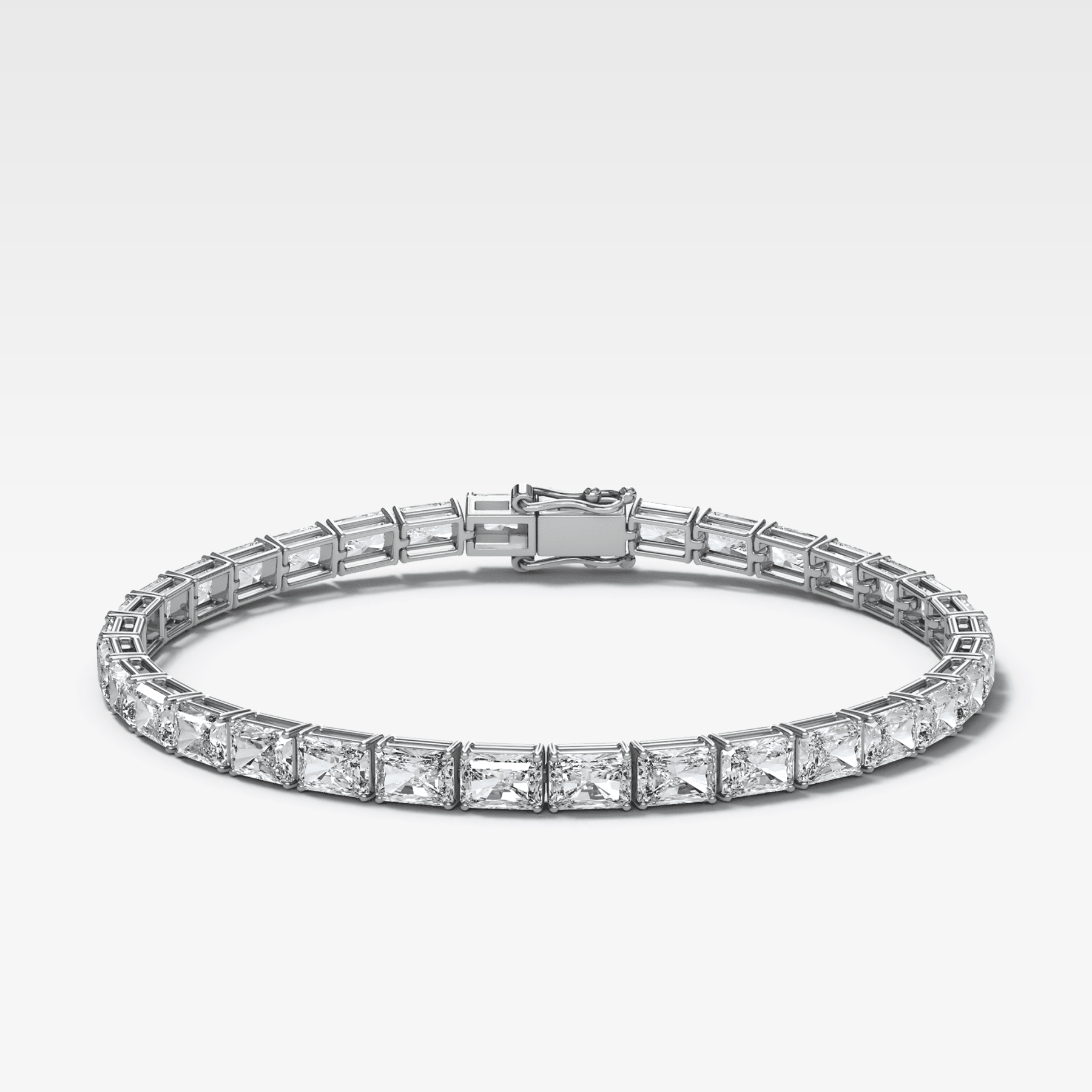 East West Radiant Tennis Bracelet (14.00 carat)