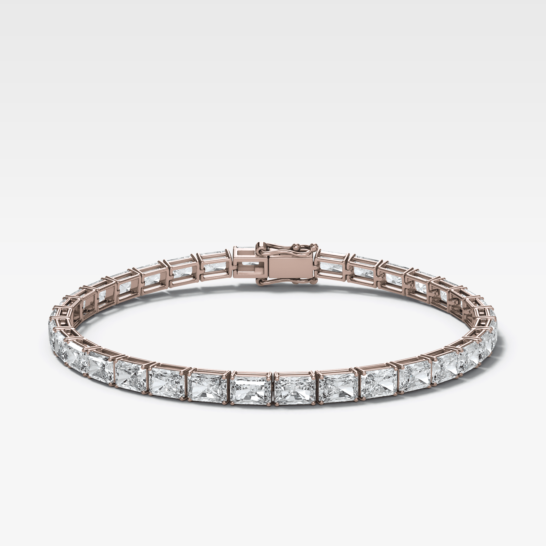 East West Radiant Tennis Bracelet (14.00 carat)