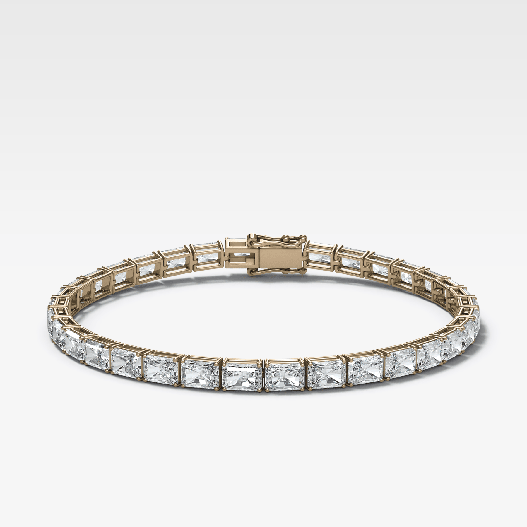 East West Radiant Tennis Bracelet (14.00 carat)