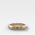 Engravable Signet Ring