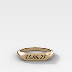 Engravable Signet Ring
