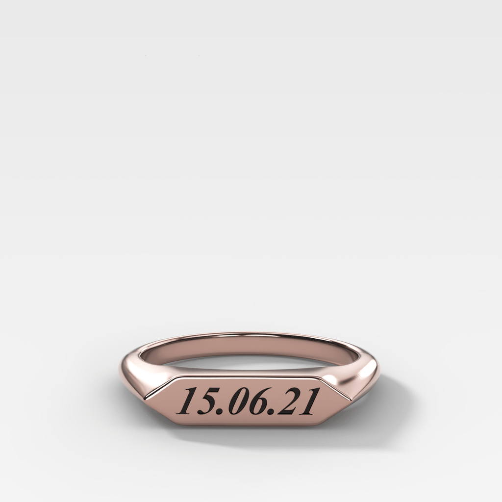 Engravable Signet Ring