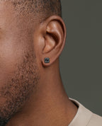 LA PAZ EverBlak Gold Single Stud Earring