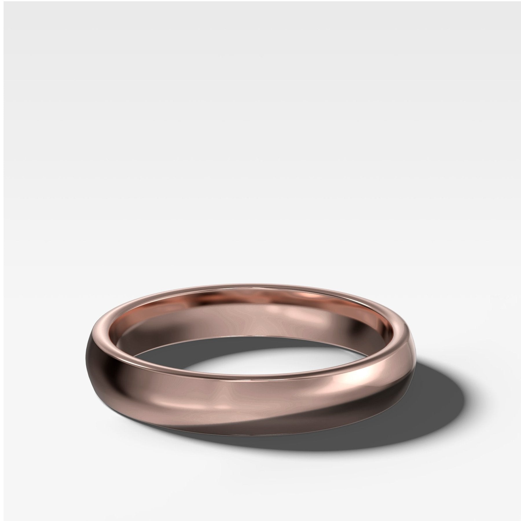 European Style Wedding Band 4mm