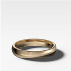 European Style Wedding Band 4mm
