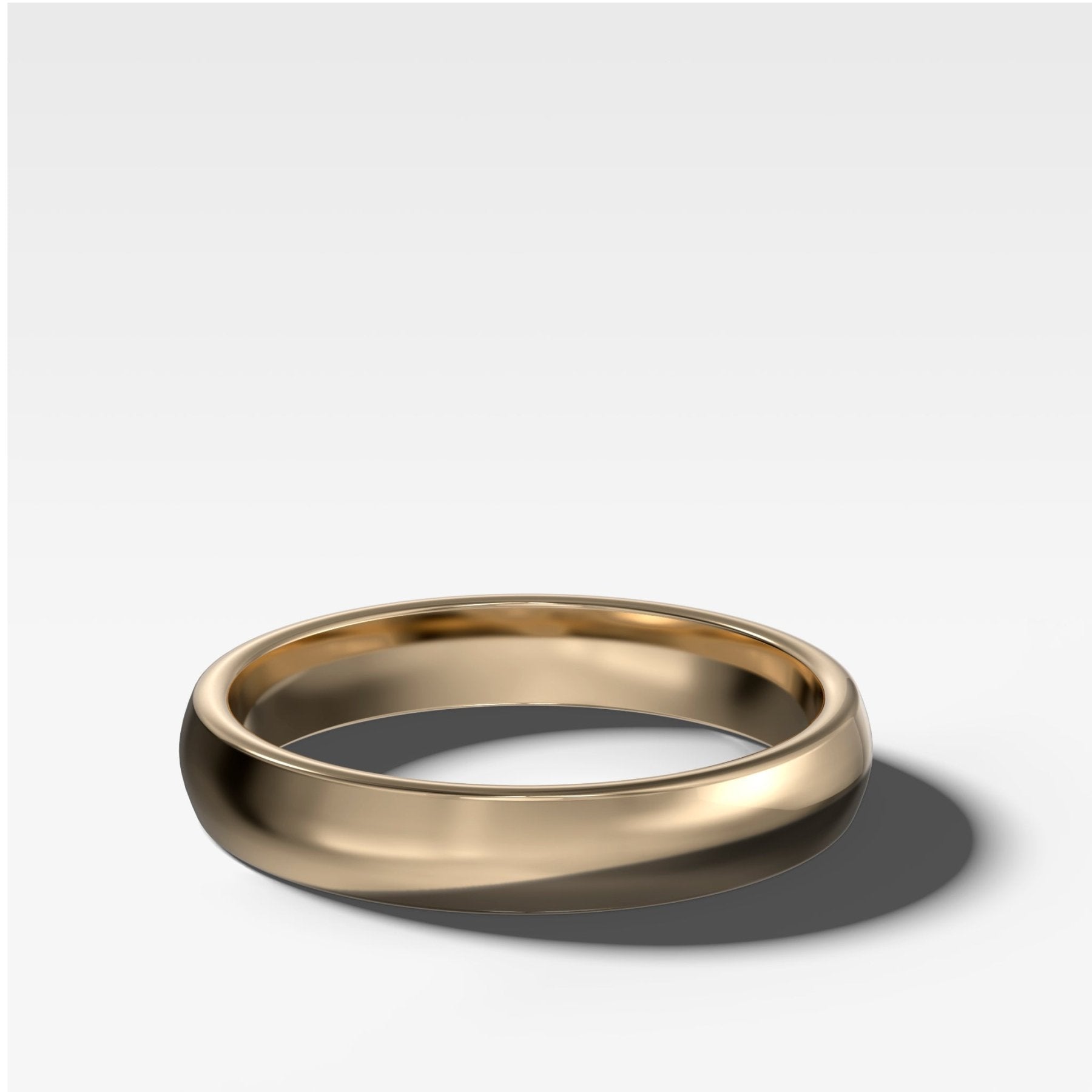 European Style Wedding Band 4mm