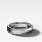 European Style Wedding Band 5mm