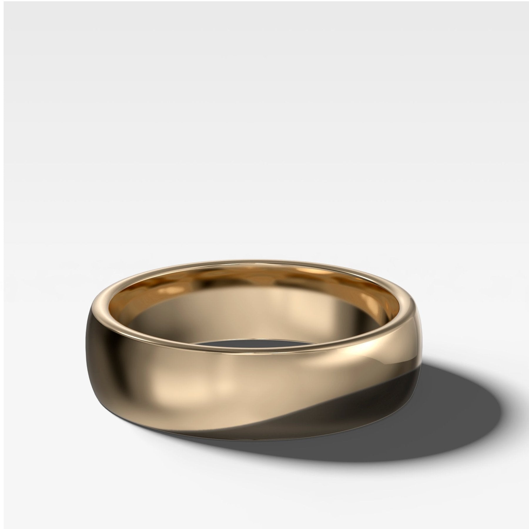 European Style Wedding Band 6mm Main image