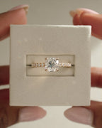 2.0-4.0 CT Cushion Cut Lab Grown Diamond Hidden Halo & Pave Engagement Ring