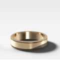Finest Milgrain Matte Wedding Band 5mm