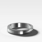 Finest Milgrain Wedding Band 4mm