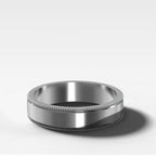 Finest Milgrain Wedding Band 5mm