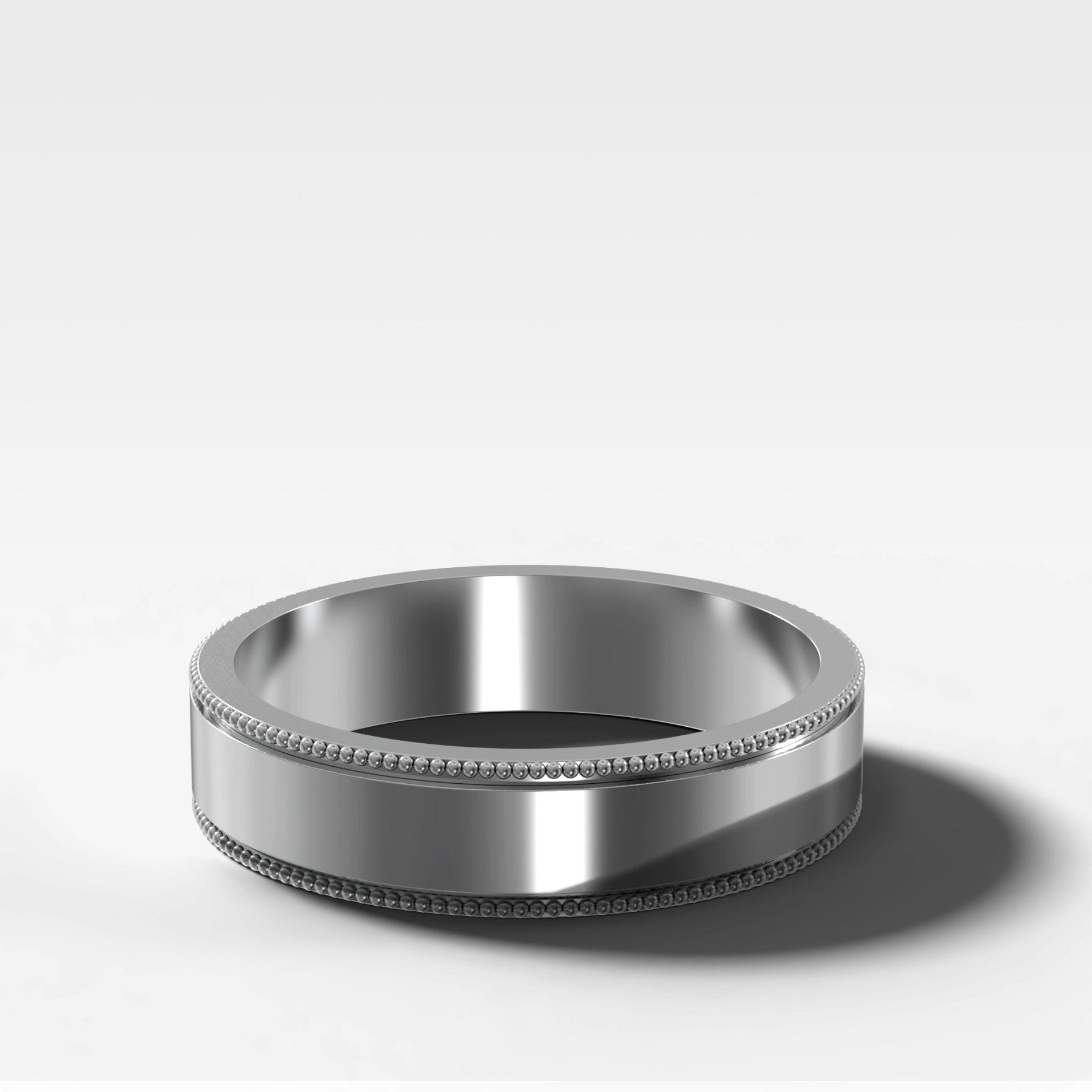 Finest Milgrain Wedding Band 5mm