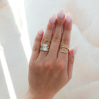 Finest Solitaire Engagement Ring With Emerald Cut Diamond