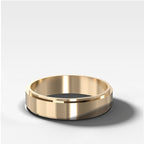 Finest Stepped Edge Wedding Band 5mm
