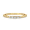 5 Stone Wedding Band