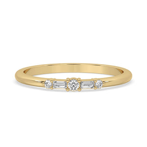 5 Stone Wedding Band