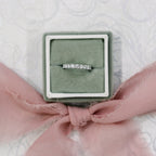 0.60CTW Round Brilliant Cut 3/4 Eternity Moissanite Wedding Band