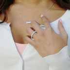 2.0 TCW Round Brilliant Cut Full Eternity Diamond Wedding Band
