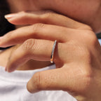 Classic Round Diamond Wedding Band