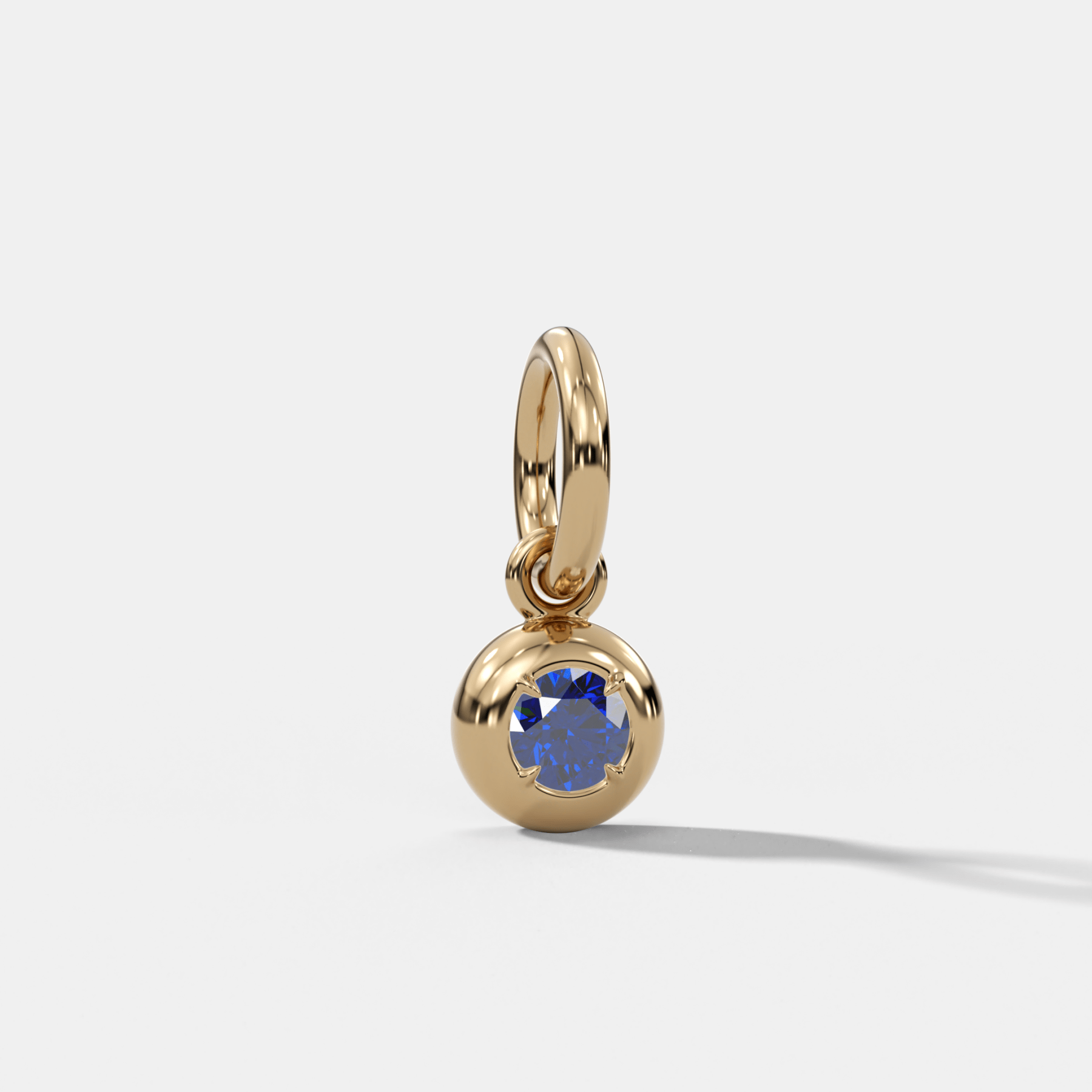 Gemstone Donut Ring Charm (Charm Only) Main image
