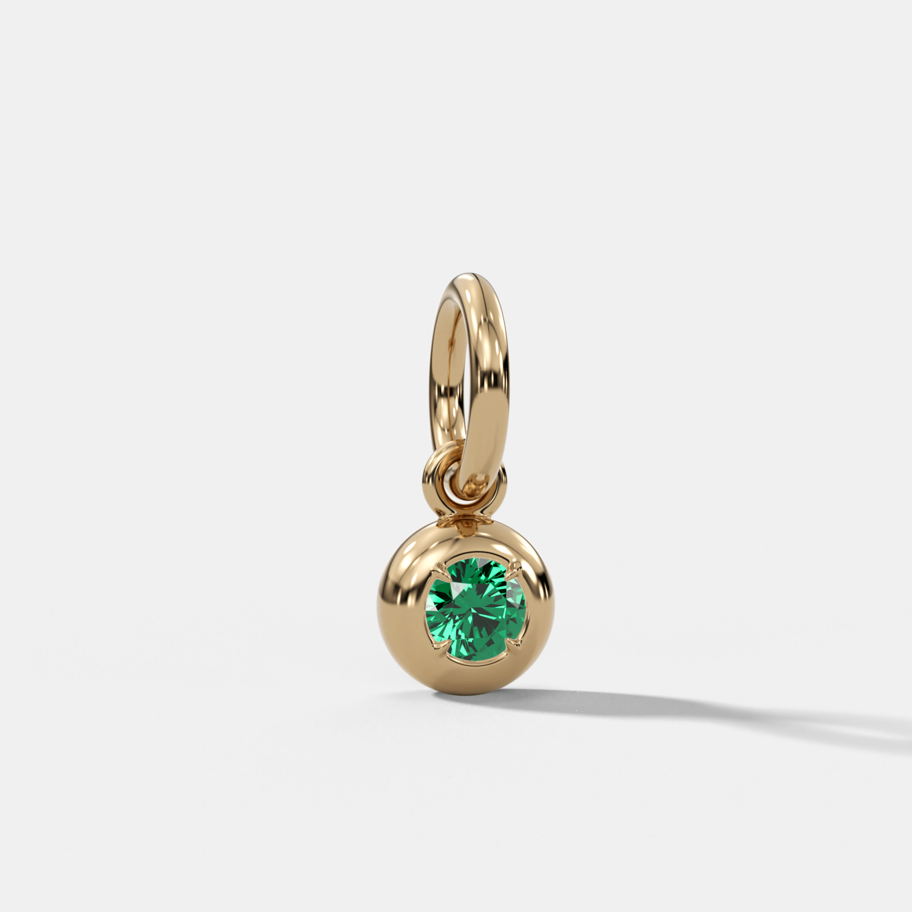Gemstone Donut Ring Charm (Charm Only)