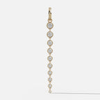 Graduated Bezel Round Attachable Diamond Pendant