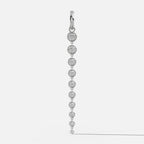 Graduated Bezel Round Attachable Diamond Pendant