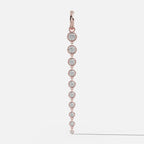 Graduated Bezel Round Attachable Diamond Pendant