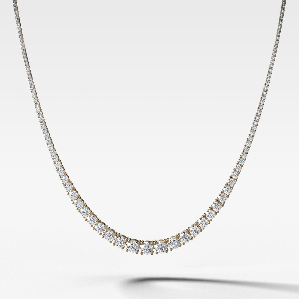 Graduated Diamond Tennis Necklace (20.00ctw)