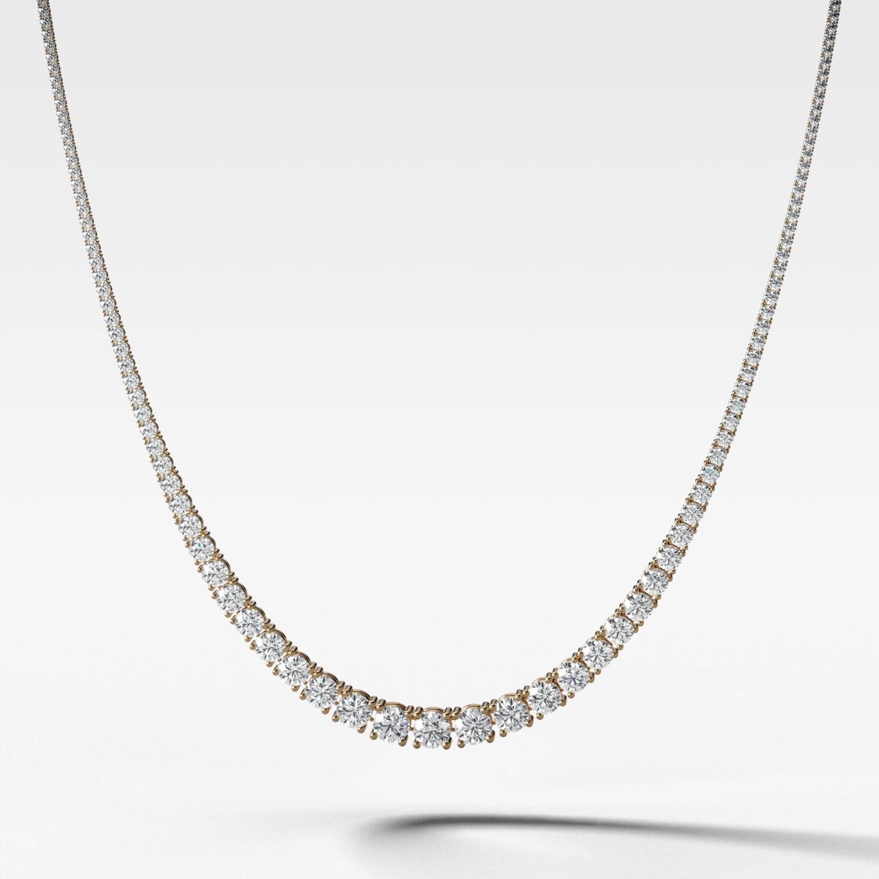 Graduated Diamond Tennis Necklace (20.00ctw)