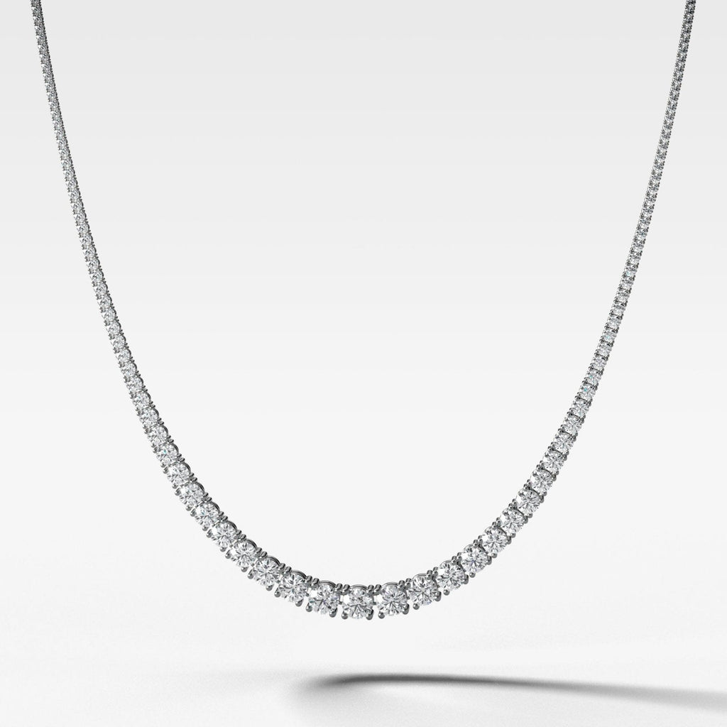 Graduated Diamond Tennis Necklace (20.00ctw)
