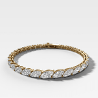 Graduated Marquise Tennis Bracelet (13.00 carat)