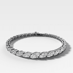 Graduated Marquise Tennis Bracelet (13.00 carat)