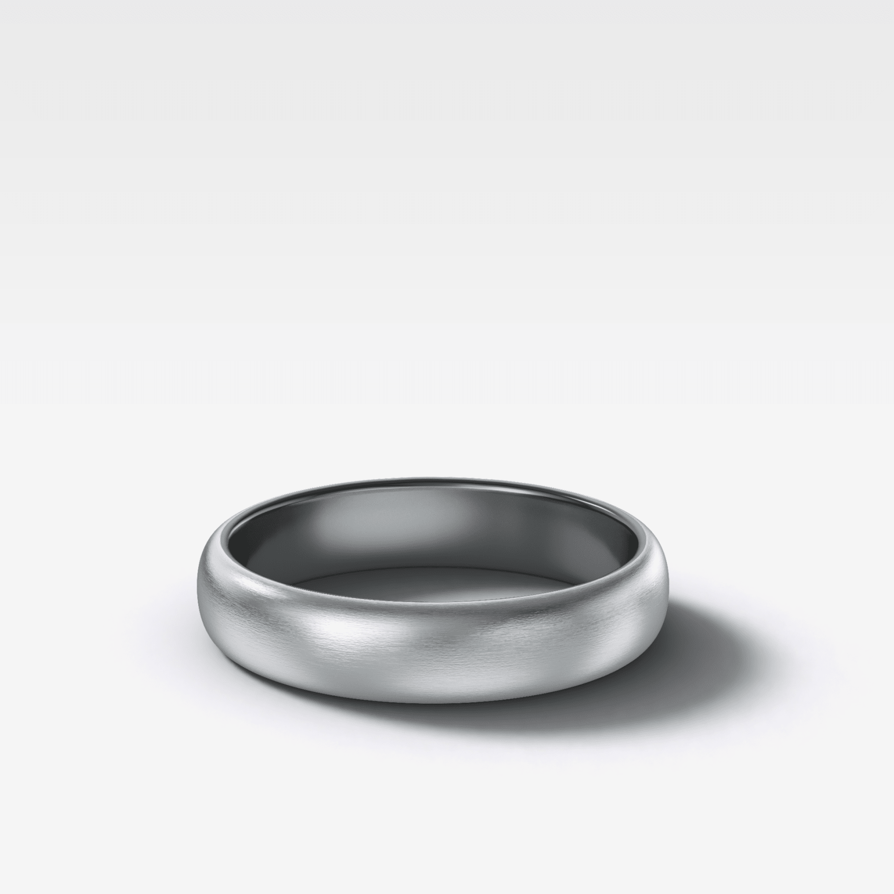 Harper Matte Wedding Band 4mm Secondary image