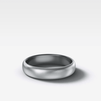 Harper Matte Wedding Band 4mm