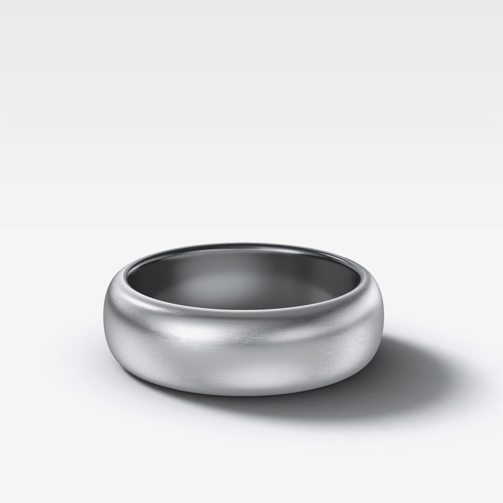 Harper Silk Wedding Band 6mm