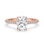 Elongated Cushion Cut Engagement Ring