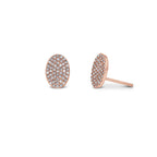 0.30 Round Moissanite Diamond Stud Earrings