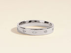 0.25 TCW Flush Set Style Diamond Wedding Band for Men