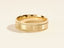 Man's Wedding Band Brush Migraine Setting