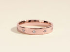 0.20 TCW Men's Flush Set Diamond Wedding Band