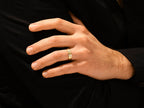 Men's Ten Stone Diamond Wedding Band