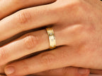 Men's Ten Stone Diamond Wedding Band
